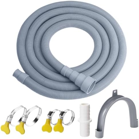 Elyfree Washer Drain Hose, 8Feet Flexible Washing Machine Drain Hose Universal by Elyfree-Qualityisourlife