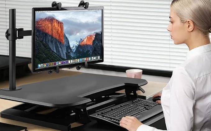 Pholiten VESA Mount Bracket Adapter Monitor Arm Mounting Kit | - Image 7