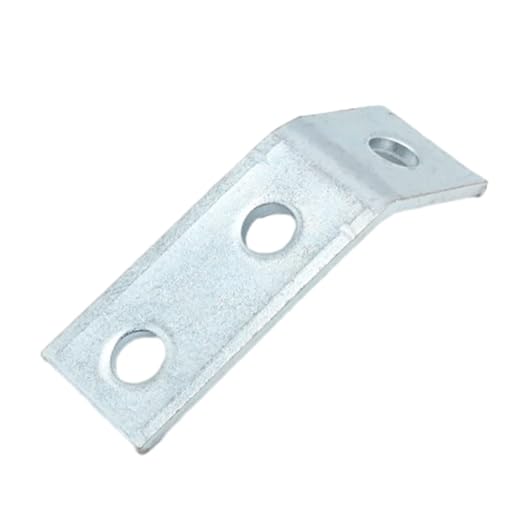 Anxingo 10 Pcs 3/16" Thickness Channel Angle Bracket, 1-5/8" 3-Hole Corner - Image 3