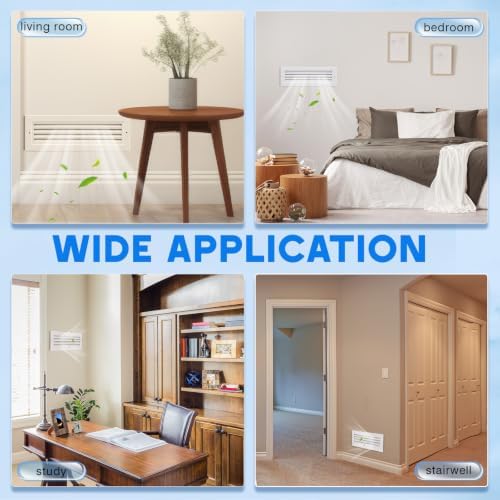 12"x4" Return Air Pathway Vent Kit, 95% Sound & Light Blocking, 5-piece Wall - Image 6