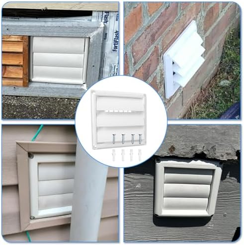 4-Inch Outside Dryer Vent Cover - Image 2