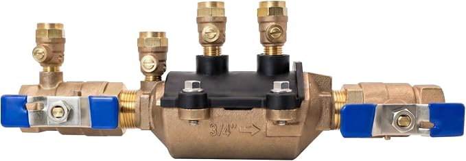 34-350 3/4" 350 Double Check Backflow Preventer | 3/4 Backflow Preventer by Onylraep
