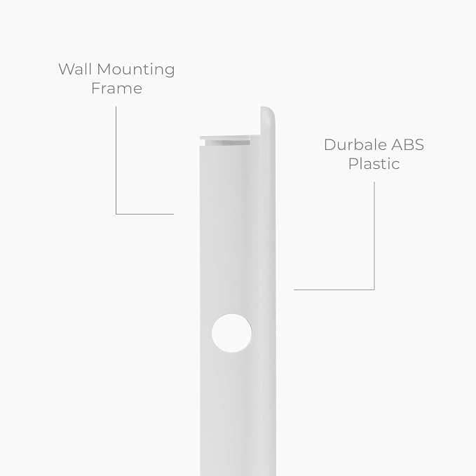 6x8 Inch White Access Panel for Drywall – ABS Plastic Square Wall, Ceiling - Image 4