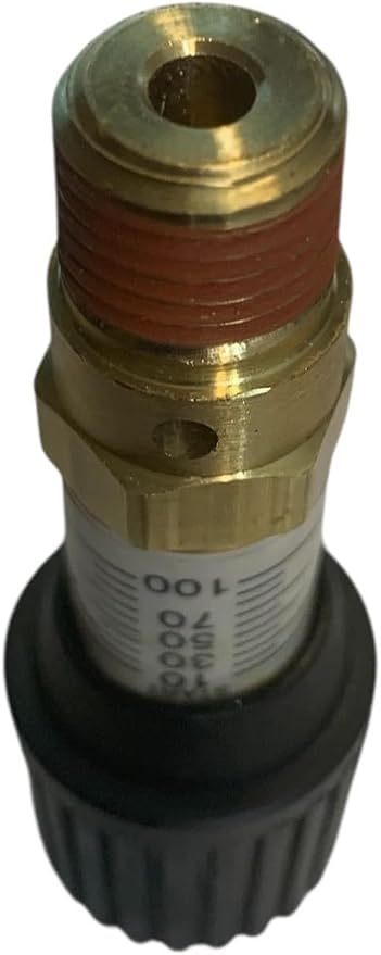 American Made Brass Pressure Relief 0-100 PSI Adjustable Range Valve | fits - Image 3
