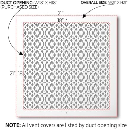 SABA Home Decor Air Vent Cover Grille - Image 2