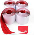 4pcs Dust Barrier Zipper, 7ft x 3in Self-Adhesive Tarp Double Zipper Instant by PEUTIER