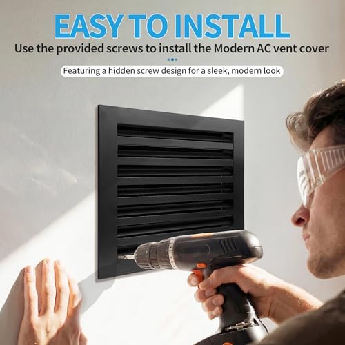 14x14 Modern AC Vent Cover, Decorative Air Vent Register Grille - Image 4