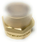 Cascada Lead-Free Brass Adapter, G Thread British BSPP Male to NPT Female) by CascadaShowers