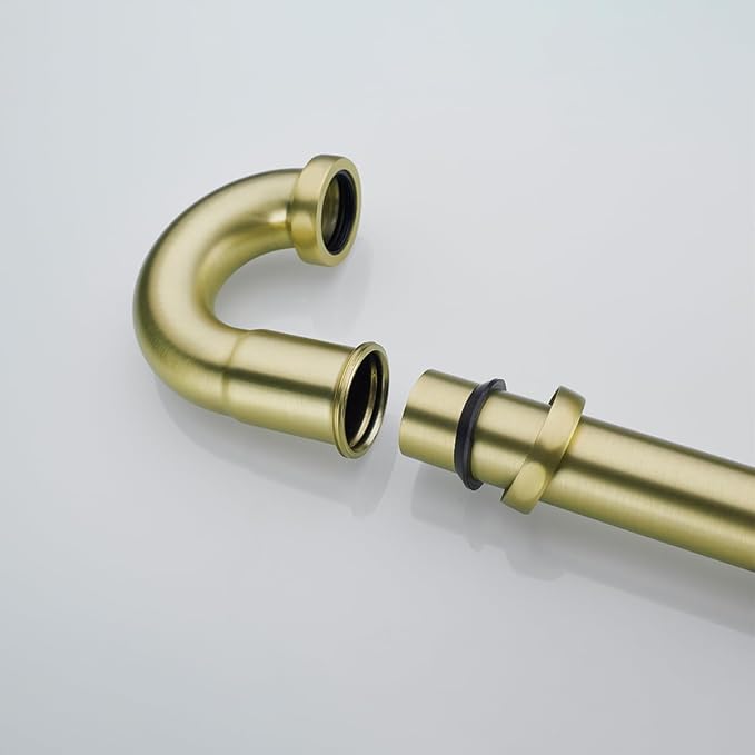 Brass P Trap U-Shape 1 1/4 Sink Drain Pipe - Image 7