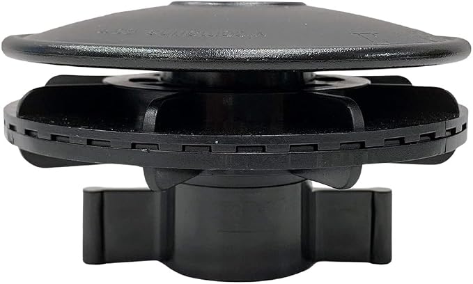 Boat Vent II - Black - Boat Cover Vent by VicoMarine