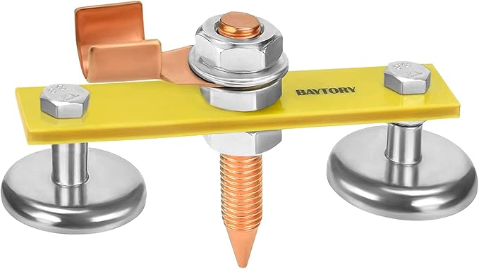 Upgrade Magnetic Welding Support Ground Clamp Tools | Twin Welding Magnet Head - Image 3