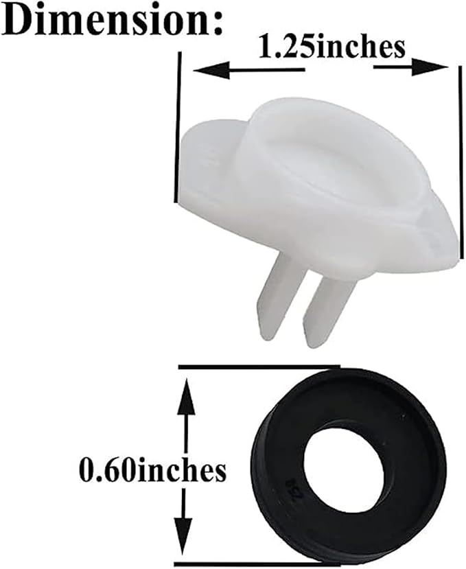 5 Pcs 101237 Cup Seal & Diverter Gate - Image 2