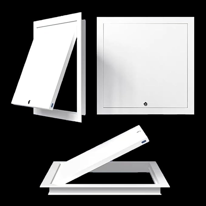 Steel Access Panel Door, Lockable Reinforced Metal Construction - Image 6