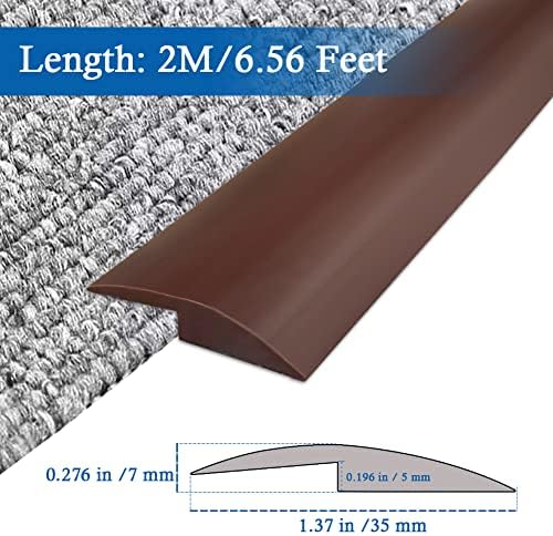 FONUNO Carpet Transition Strip Self Adhesive Floor Transition Strip - Image 2
