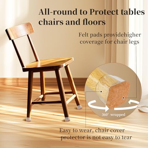 Square Chair Leg Floor Protectors - Image 4