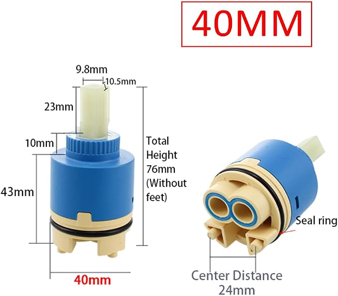 Faucet Valve Replacement Faucet Cartridge Ceramic Disc Cartridge - Image 2