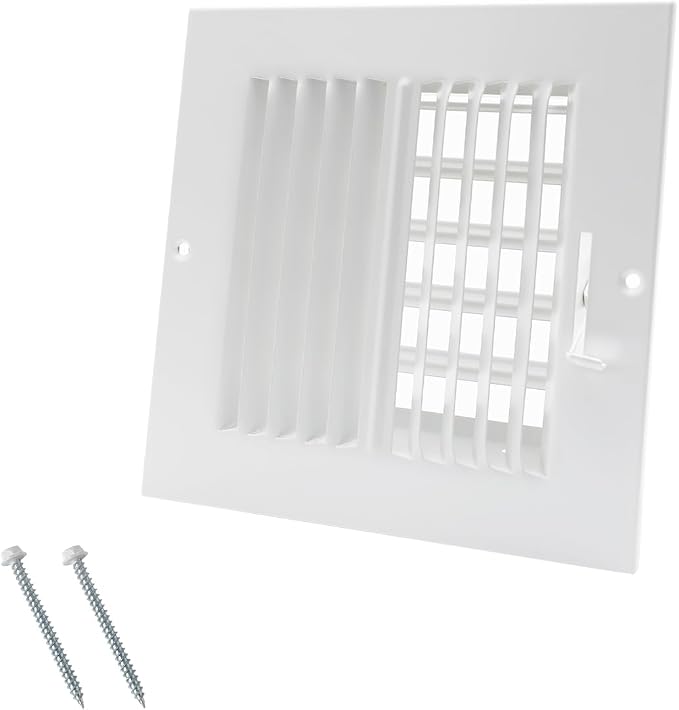6 x 6 Inch Air Vent Covers for Wall or Ceiling by Howeall