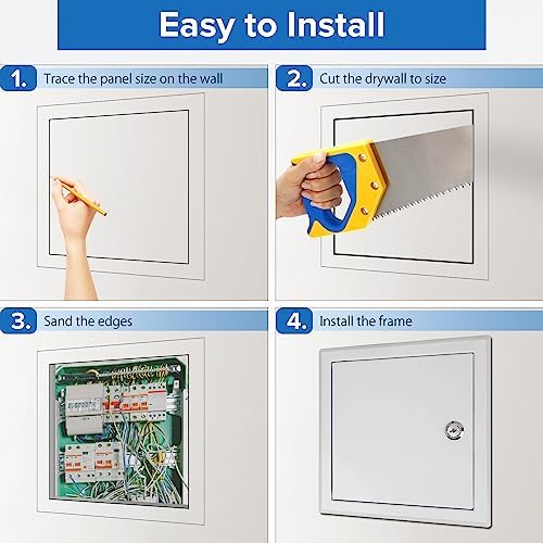 Access Panel for Drywall/Ceiling, Wall Hole Cover - Image 5