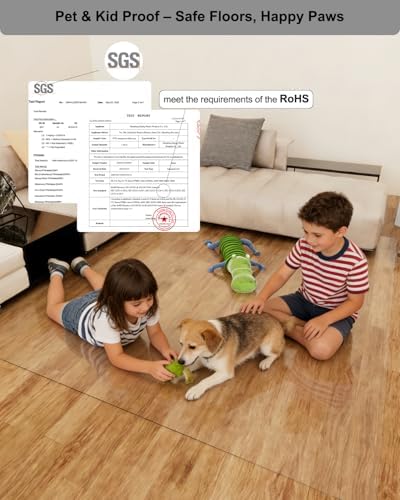 【16 Anti-Slip Stickers Included】2'×8' Clear Plastic Floor Runner, Waterproof - Image 6
