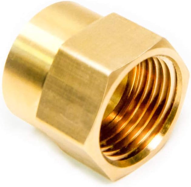 Joywayus 3/4" G Thread Female × 3/4" NPT Thread Female Brass Pipe Fitting by Joywayus