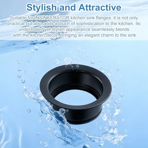 Black Garbage Disposal Sink Flange - Image 6