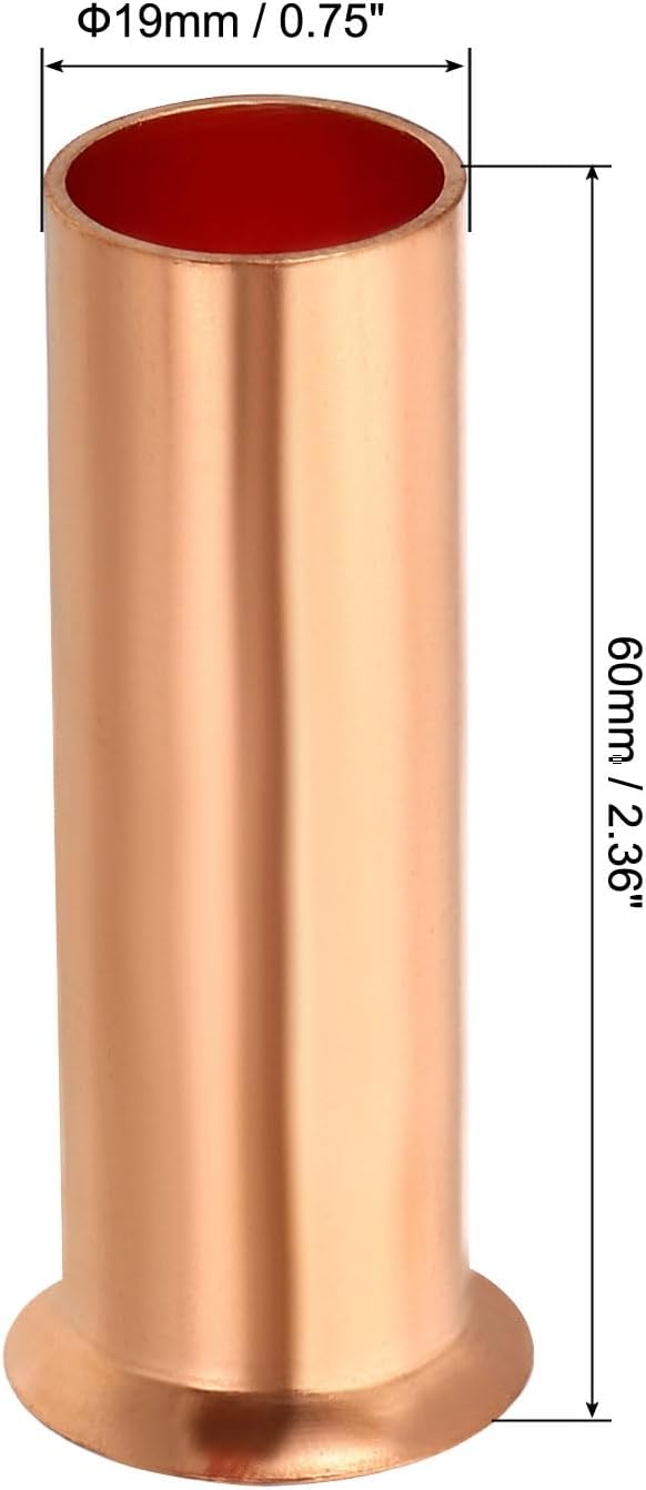 PATIKIL 3/4" OD Copper Flare Tube Fitting - Image 2