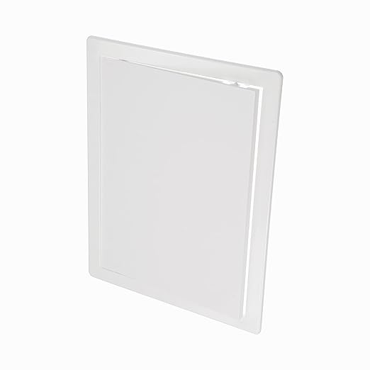 10" x 13" White ABS Plastic Plumbing Access Panel by ECOPROVENT