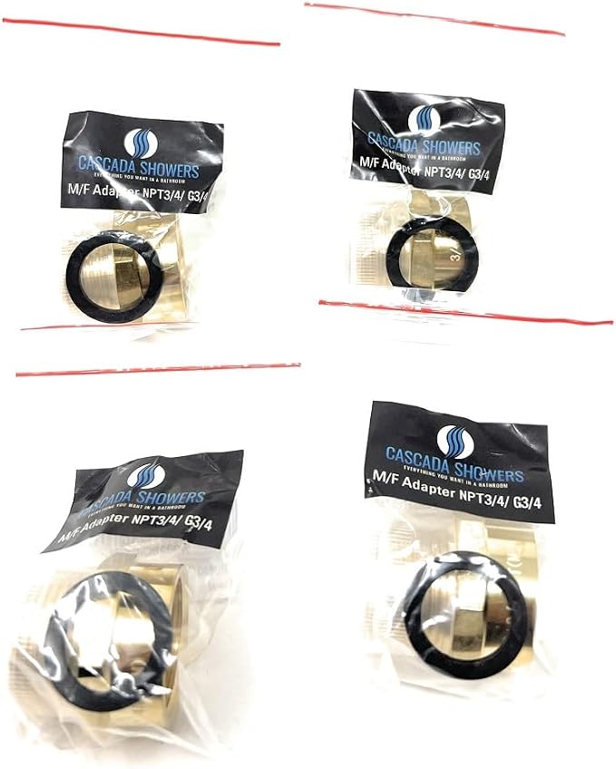 G Thread Female to NPT Thread Male Pipe Fitting Adapter | Lead-Free - Image 3
