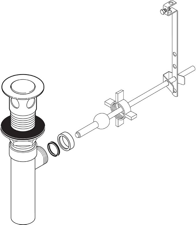 Delta Faucet RP38958SS Pop-Up Drain Assembly by Unknown