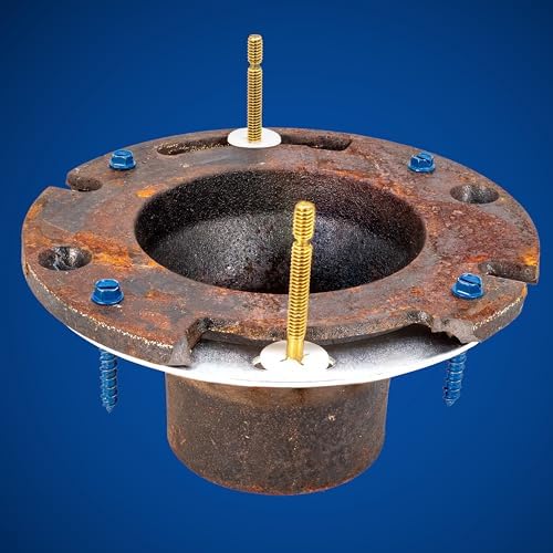 Fernco Fix-A-Flange Complete Toilet Flange Repair Kit, Universal Water Closet - Image 4