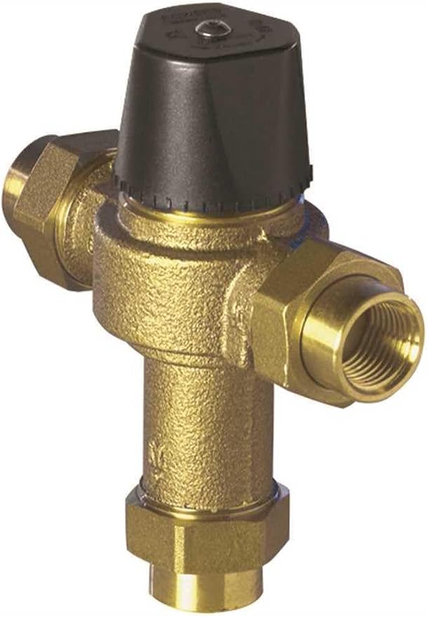 LFLM496-1 Under Counter Thermostatic Mixing Valve, 3/4" Union Npt Female - Image 2