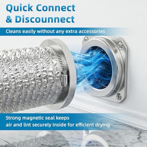 Upgrade Magnetic Dryer Vent Connector Kit, Quick Connection and Disconnection - Image 5