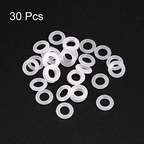 uxcell Silicone O-Rings, 7mm OD 4mm ID 1.5mm Width VMQ Seal Gasket - Image 2