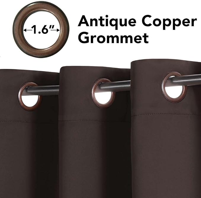 H.VERSAILTEX Three Pass Microfiber Blackout Thermal Insulated Grommet Panels - Image 5