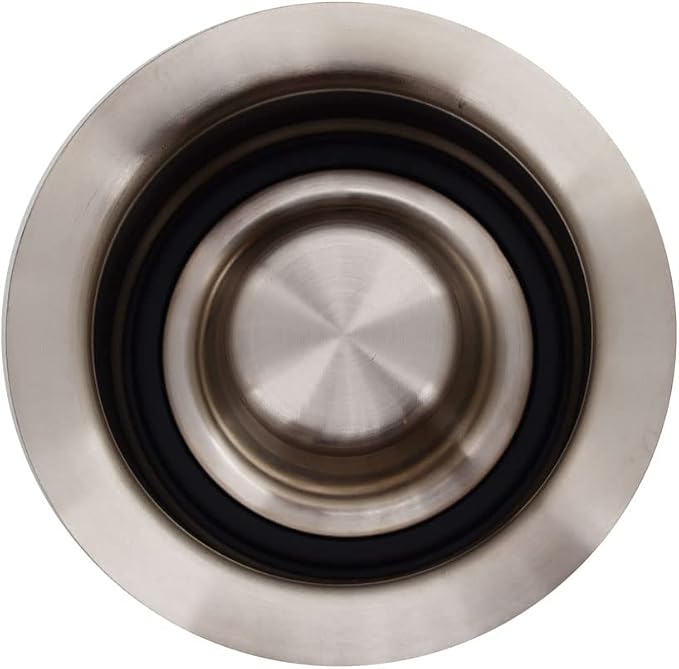 Westbrass A2089-07 4-1/4" Kitchen Sink Waste Disposal Drain Flange and Stopper - Image 3