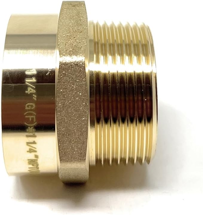 G Thread Female to NPT Thread Male Pipe Fitting Adapter - Image 6