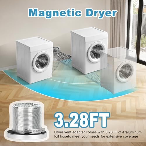 Magnetic Dryer Vent Connector Kit, 4-Inch Quick Connect - Image 5