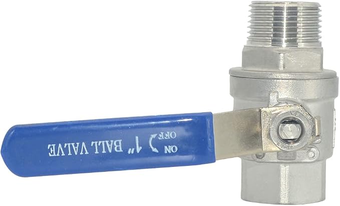 DAN SPEED Full Port Ball Valve Male x Female S304 Stainless Steel Heavy Duty - Image 6