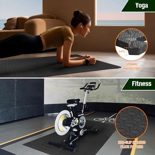 GWT Interlocking EVA Foam Floor Tiles 24x24 Inch 0.4 Inch Thick Gym Flooring - Image 6