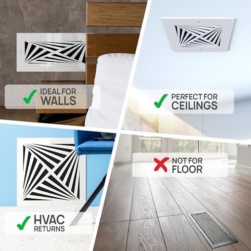 SABA Home Decor White Air Vent Cover - Image 4