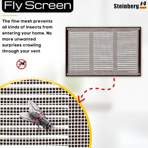 Steinberg14 Brown Vent Cover 10x6 - Image 3