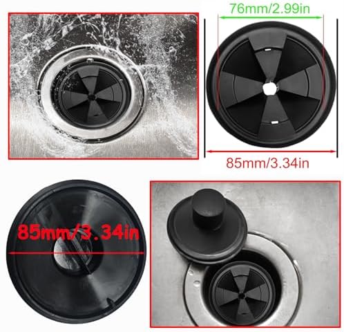 Garbage Disposal Flange Kit and Stopper - Image 3