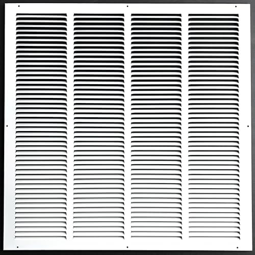 Fits 24x24 Duct Opening Stamped Steel Return Air Grille Vent Cover Grille by KumpelAire