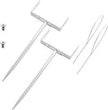 White Rainwater Downspout Bracket by WYSIYWYKA