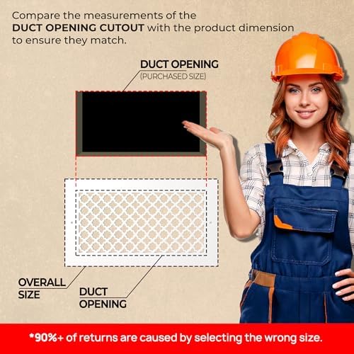 SABA Home Decor White Air Vent Cover - Image 5