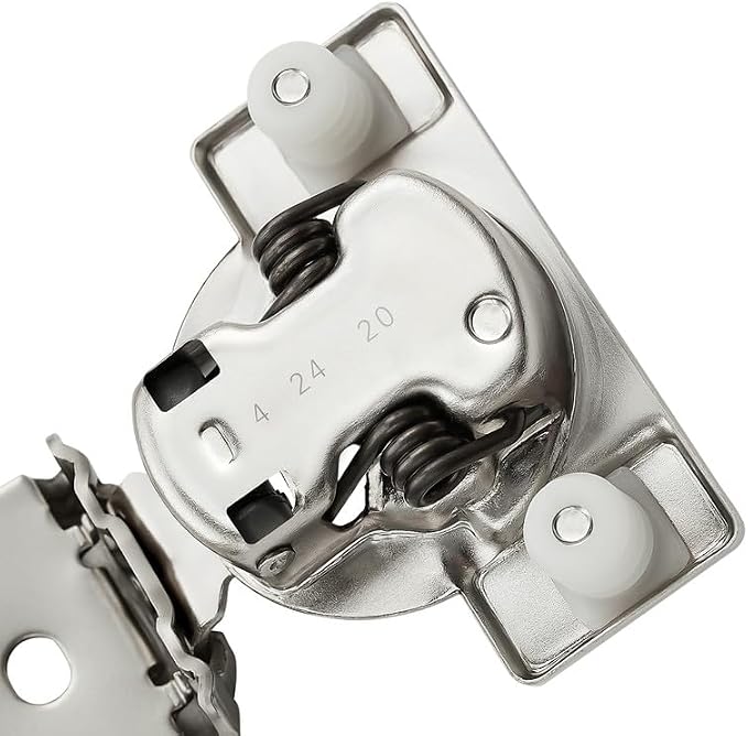 Soft Close Hinges for Kitchen Cabinet Hinges, 1 Inch Overlay, 60 Pack | 30 Pairs - Image 6