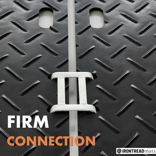 Quad Connector for Ground Protection Mats Four Way Locking - Image 4
