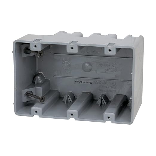 Southwire Electrical Box for Light Fixture, 42lb Support, Depth Adjustable by Southwire