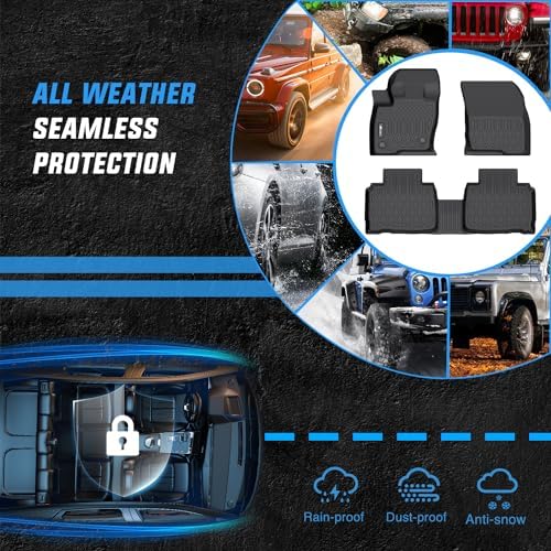 Nilight TPE Floor Mats for Ford Edge - Image 5