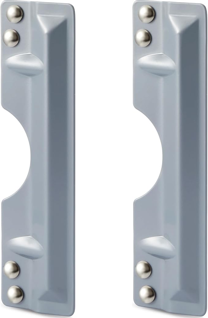 Landhoow 3 x 11" Latch Guard Plate Cover Iron Latch Guard Security Plate Door by Landhoow